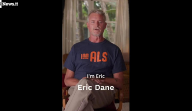 Eric Dane, sul set di "Grey's anatomy"
