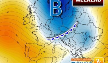 veloce passaggio instabile, poi torna l'anticiclone e più caldo