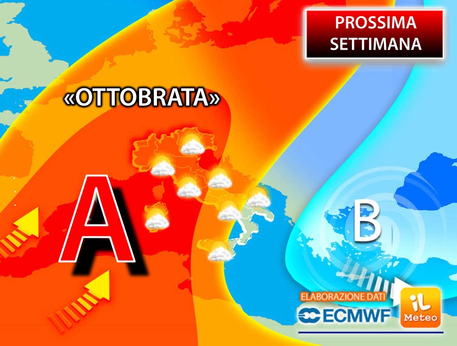 Ottobrata in arrivo, ecco come cambia il Meteo