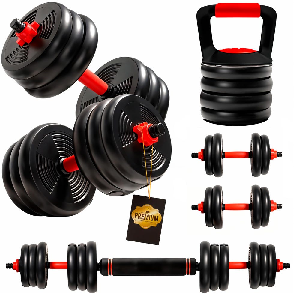 - Pesas y Mancuernas Ajustables ANTIDESLIZANTES