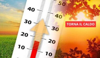 caldo fuori stagione fino a 25°C, ecco quanto durerà