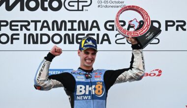 Motogp, in Indonesia vince Aldeguer. Caduti Marc Marquez, Bezzecchi e Bagnaia