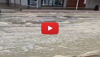 il mare invade Valverde di Cesenatico. Il video impressionante