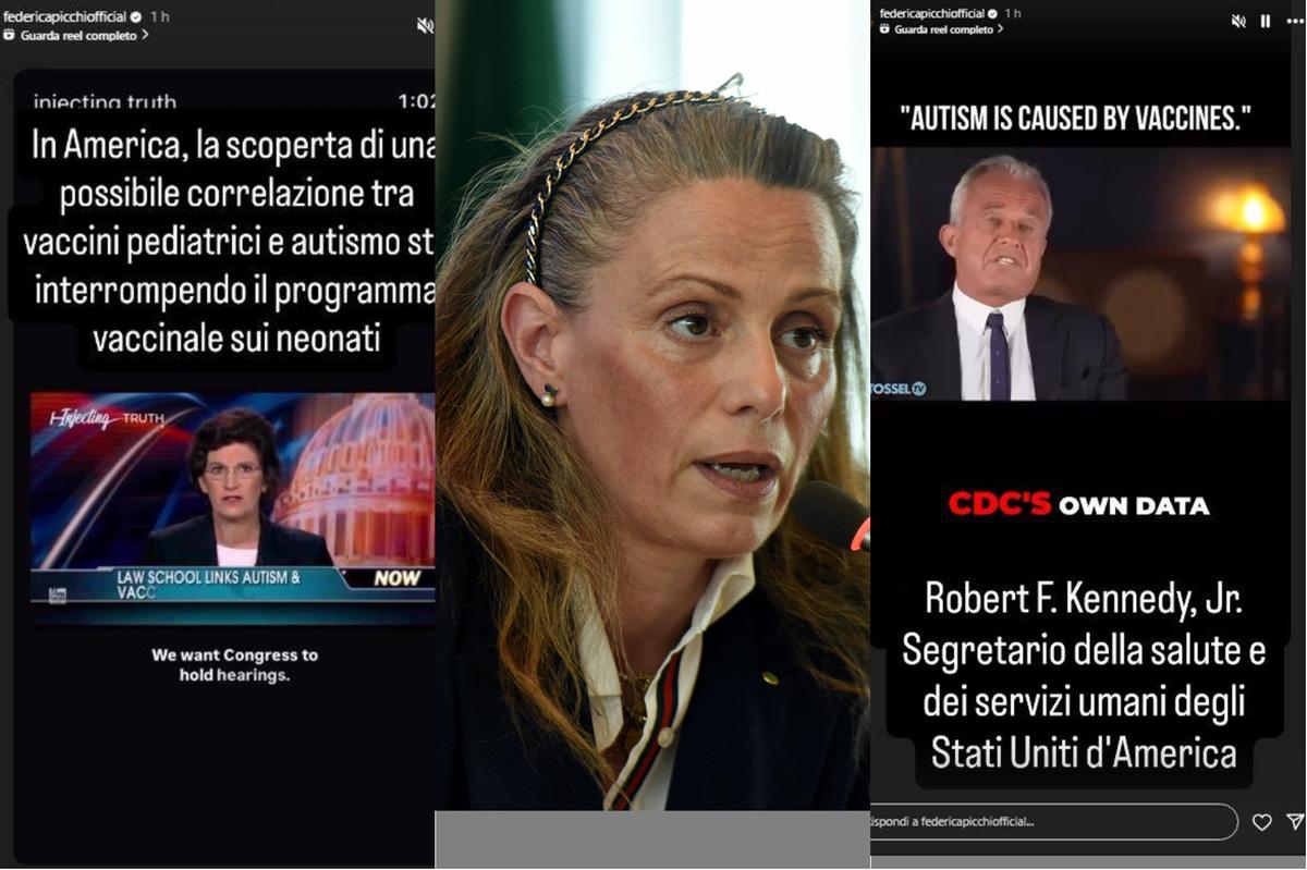 L’eterno ritorno delle teorie no vax, la sottosegretaria Picchi rilancia Kennedy jr: “L’autismo è causato dai vaccini”