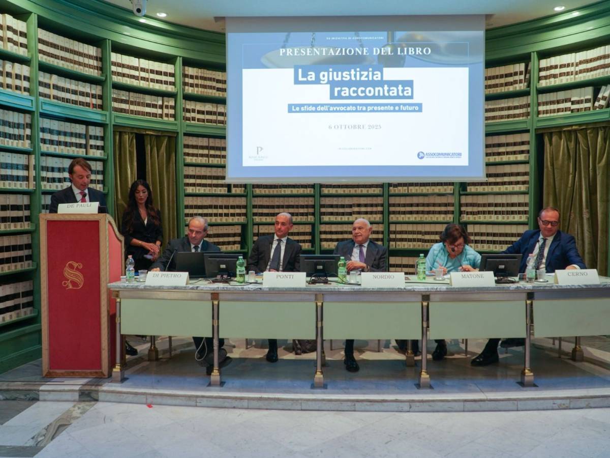 Presentato al Senato il libro degli avvocati Ponti e De Pauli “La giustizia raccontata. Le sfide dell’avvocato tra presente e futuro”