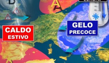Europa divisa tra Gelo anticipato e Caldo tardivo. Vediamo la posizione dell'Italia