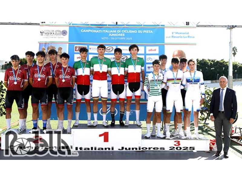 ITALIANI NOTO. AL VENETO E ALLA TOSCANA IL TITOLO INSEGUIMENTO A SQUADRE M/F