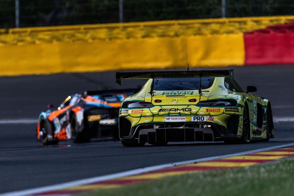 #48 Mercedes-AMG Team Winward Racing Mercedes-AMG GT3 EVO: Lucas Auer, Matteo Cairoli, Maro Engel