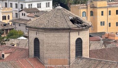 Roma, crolla parte del tetto del carcere Regina Coeli: nessun ferito
