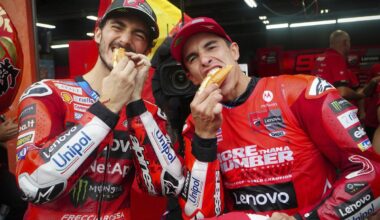 Bagnaia: "Marquez mi ha sorpreso come compagno. La Ducati è la mia famiglia"
