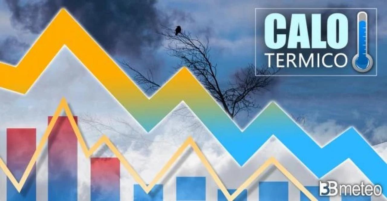 Meteo Temperature - Calo termico da lunedì, si rientra nella media con locali anomalie negative da metà settimana « 3B Meteo
