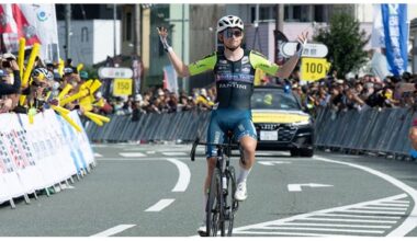 TOUR DE KYUSHU. TSARENKO (SOLUTION TECH VINI FANTINI) VINCE LA PRIMA TAPPA