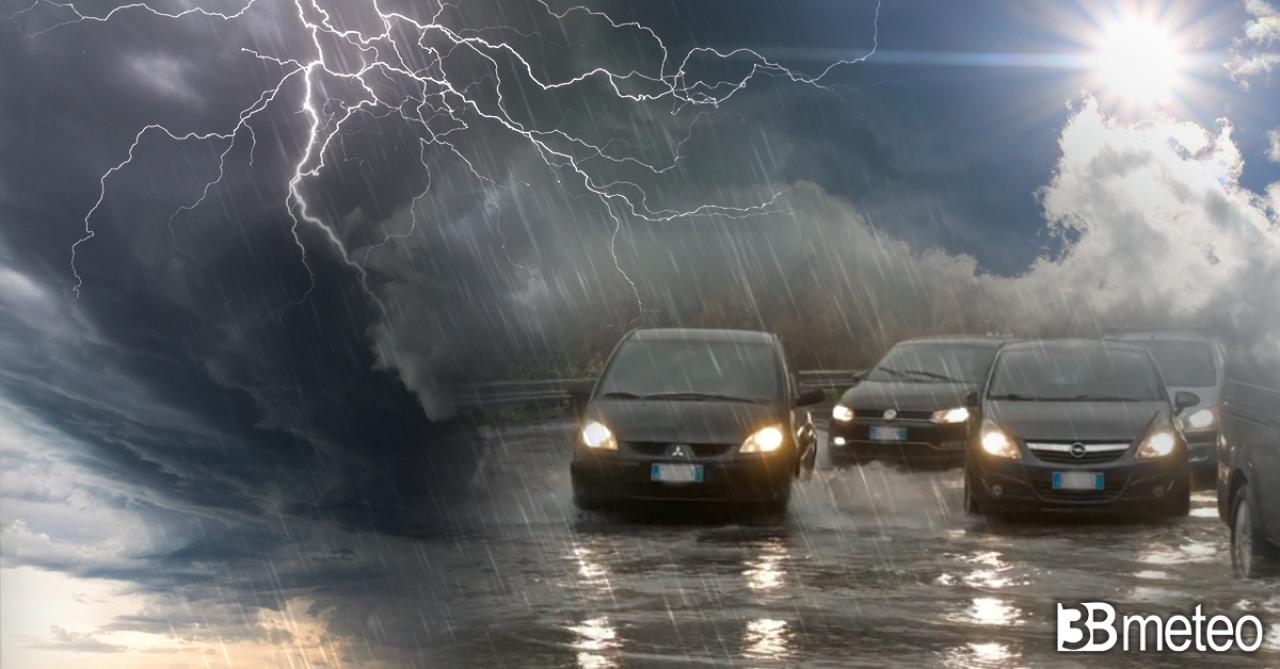 Settimana con vortice mediterraneo in arrivo. Sarà maltempo con piogge e temporali anche intensi. Ecco le regioni più esposte. « 3B Meteo