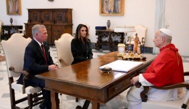 Il Papa riceve il re di Giordania Abdallah II e la regina Rania - Vatican News