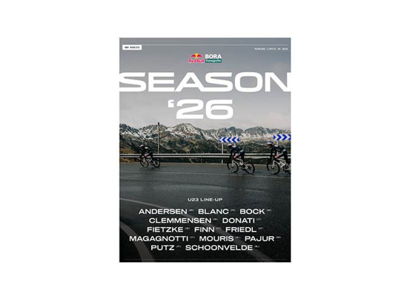 RED BULL BORA HANSGROHE ROOKIES. 13 CORRIDORI (TRE ITALIANI) CHE VOGLIONO CRESCERE