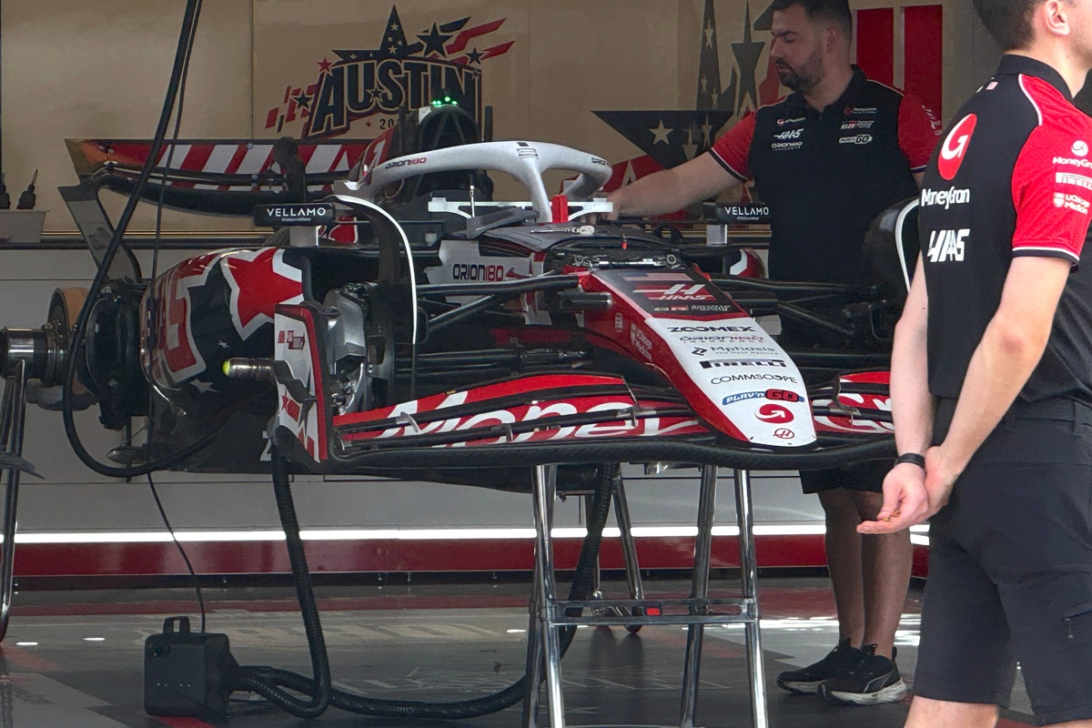 Haas con un nuovo pacchetto: fondo, carrozzeria e cestelli