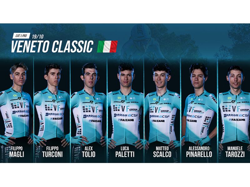 VF GROUP BARDIANI CSF FAIZANE', L'ULTIMO OBIETTIVO E' LA VENETO CLASSIC