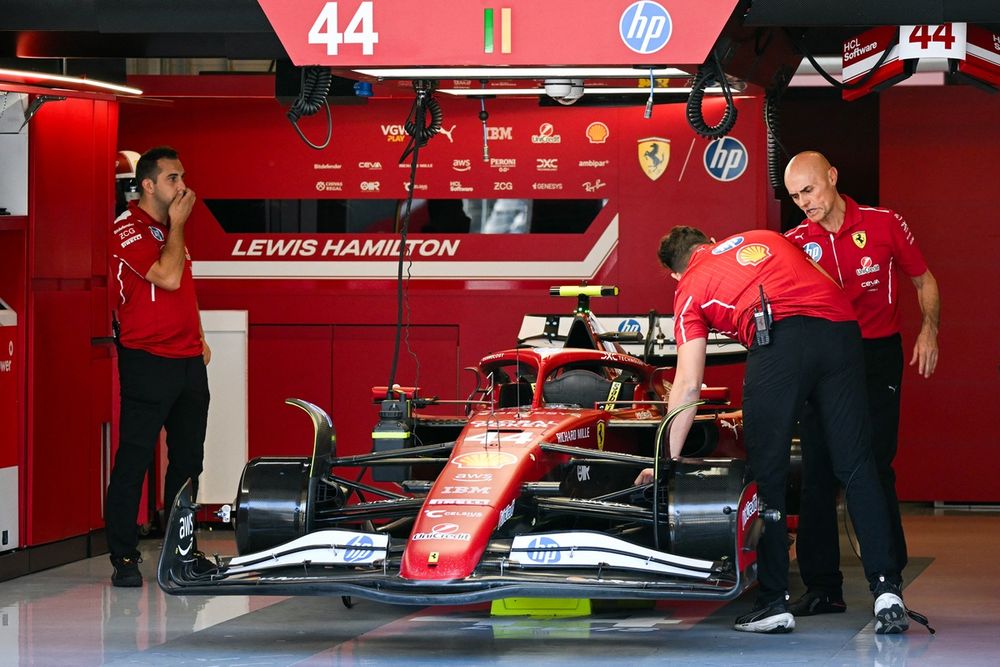 La Ferrari SF-25 si sta rivelando una monoposto difficile da mettere a punto e ostica per i piloti