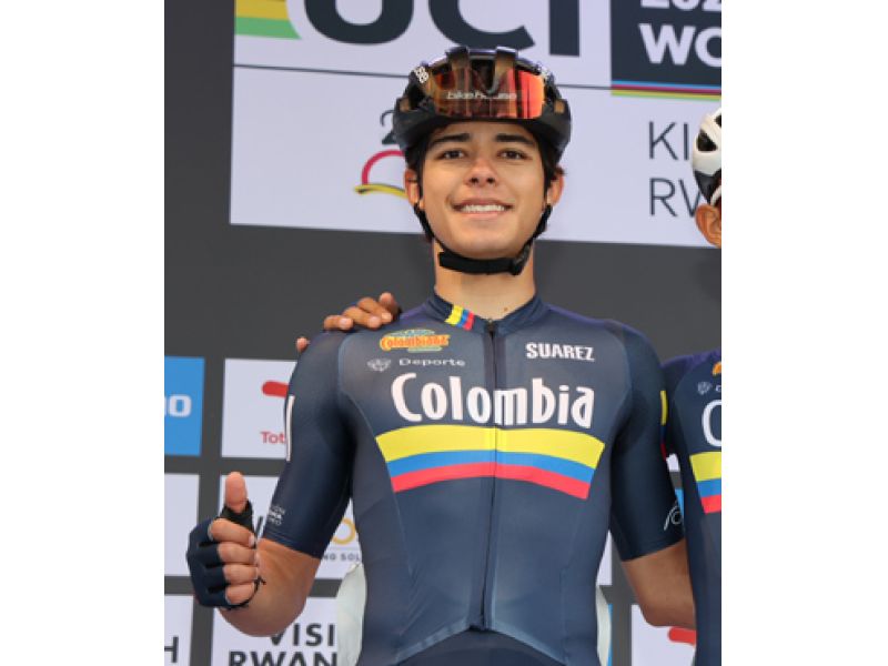 SI CHIAMA JERONIMO CALDERON LA NUOVA PROMESSA DEL CICLISMO COLOMBIANO