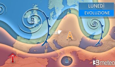 Cronaca Meteo - Si apre la porta atlantica con intensa perturbazione in arrivo. Situazione e previsioni prossime ore « 3B Meteo