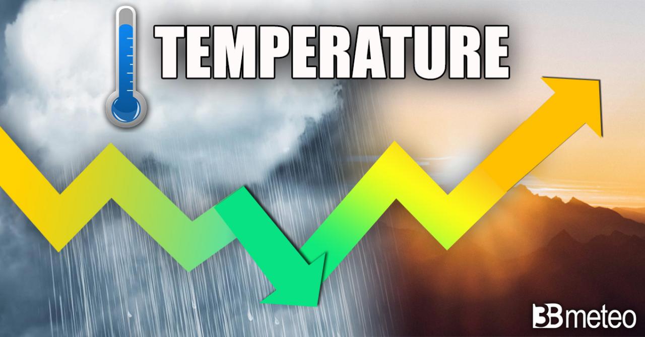 Meteo Temperature - Rialzo termico in atto e ulteriore in vista, soprattutto al Sud e medio Adriatico, si torna sopra media. I valori attesi « 3B Meteo