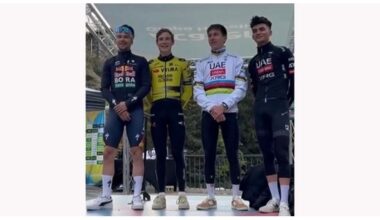 ANDORRA CYCLING MASTERS. TRIONFA ROGLIC SU DEL TORO, POI POGACAR E VINGEGAARD