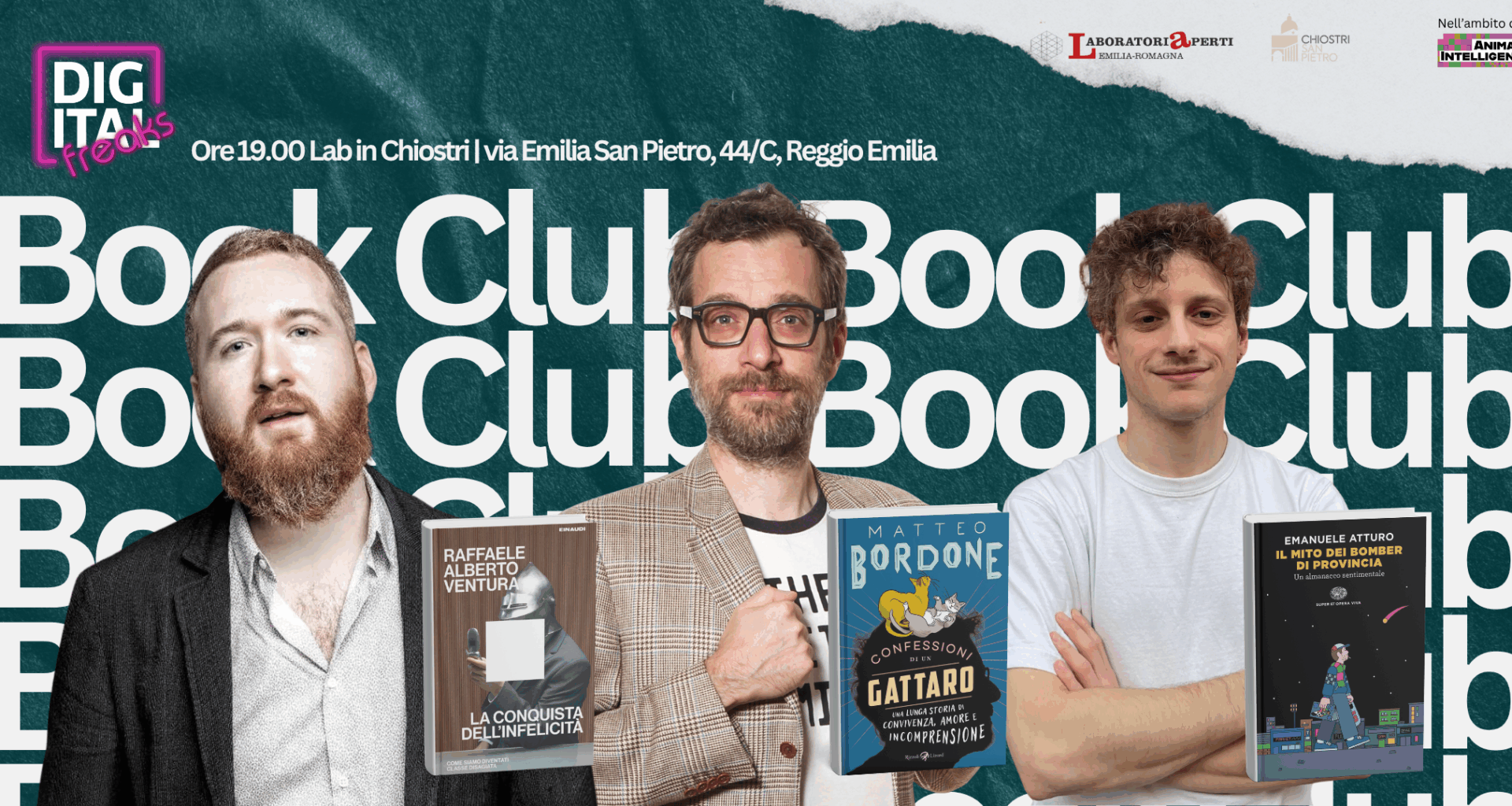 Digital Freaks BookClub - Comune di Reggio Emilia