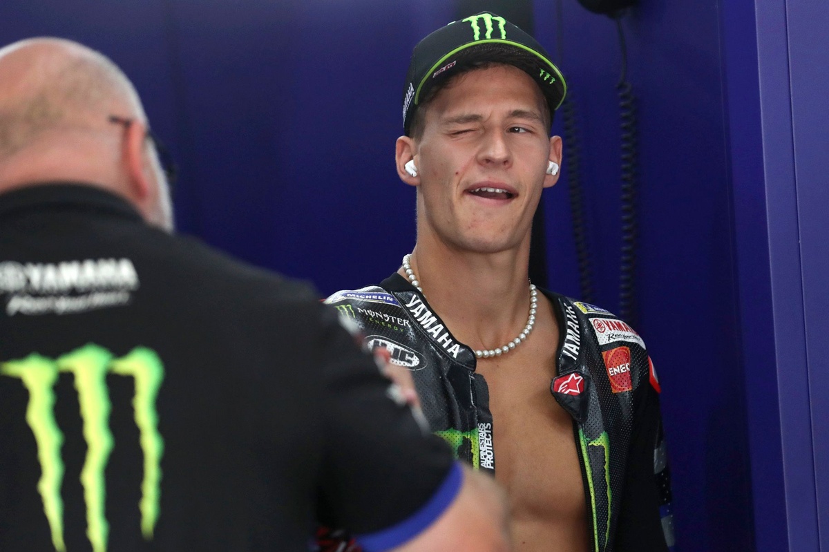 Quartararo: "Non chiedo come va il V4 perché vedo le facce"