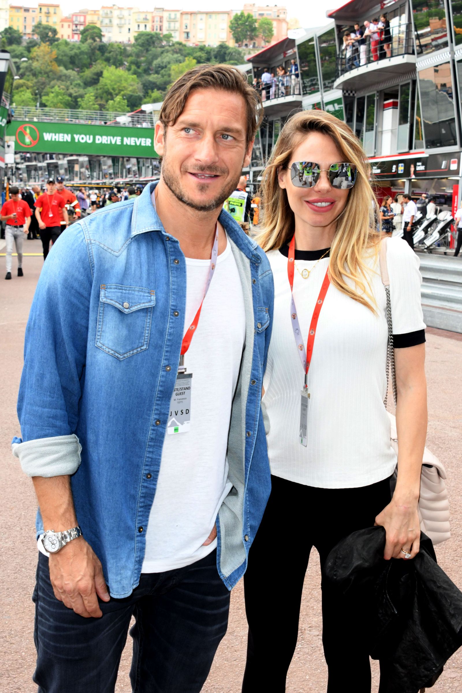Francesco Totti e Ilary Blasi
