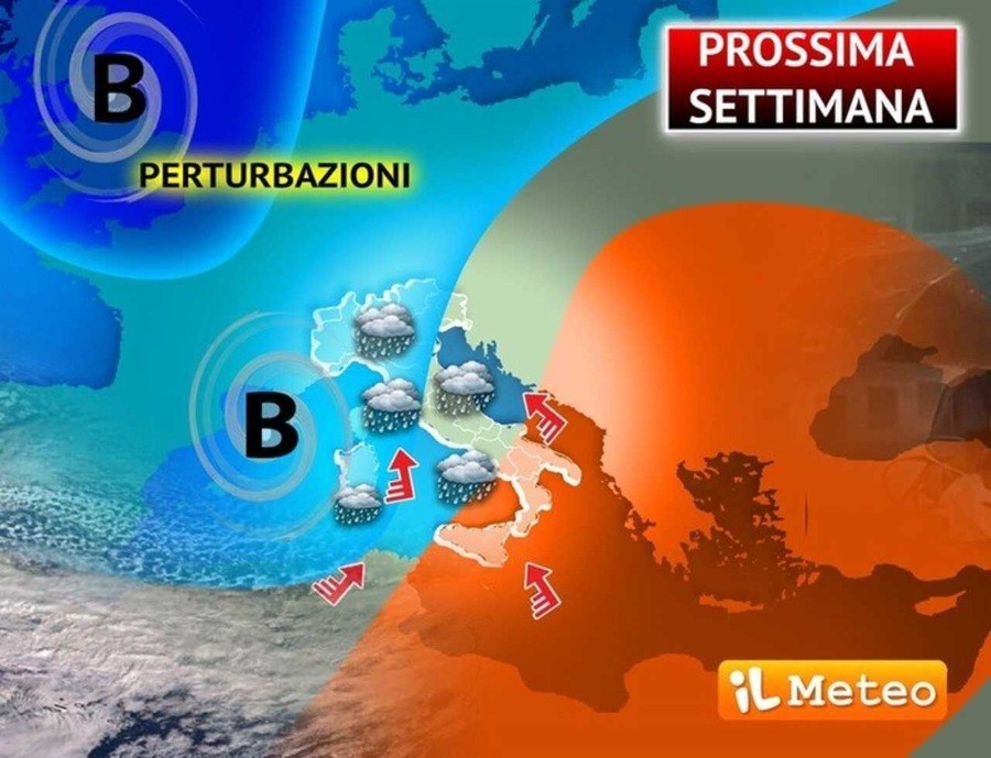 Prossima Settimana, subito tregua dalle piogge, poi arriva il ciclone di Halloween