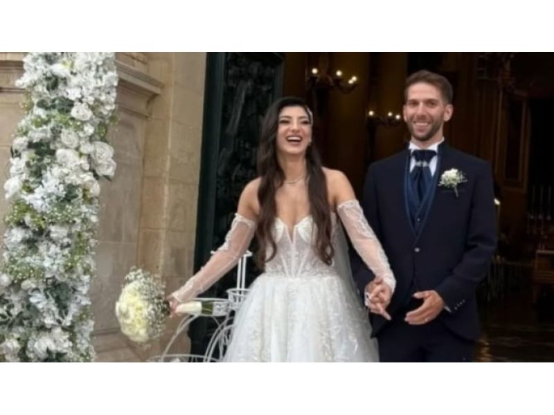 MARCELLUSI HA SPOSATO LA SUA CRISTINA