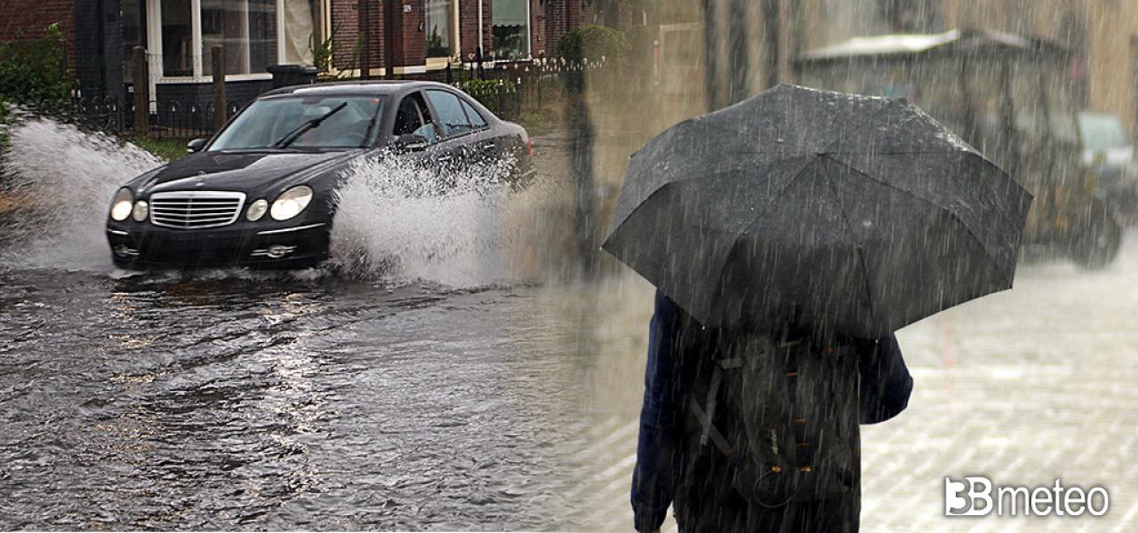 Peggioramento di fine ottobre, ecco i dettagli sul maltempo che bagnerà la notte di Halloween. « 3B Meteo