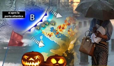 Ciclone di Halloween, ecco quali sono le regioni a rischio da Giovedì 30 Ottobre