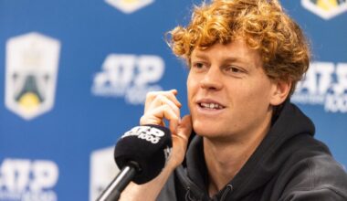 Sinner-Bergs all'Atp Parigi: il risultato della partita