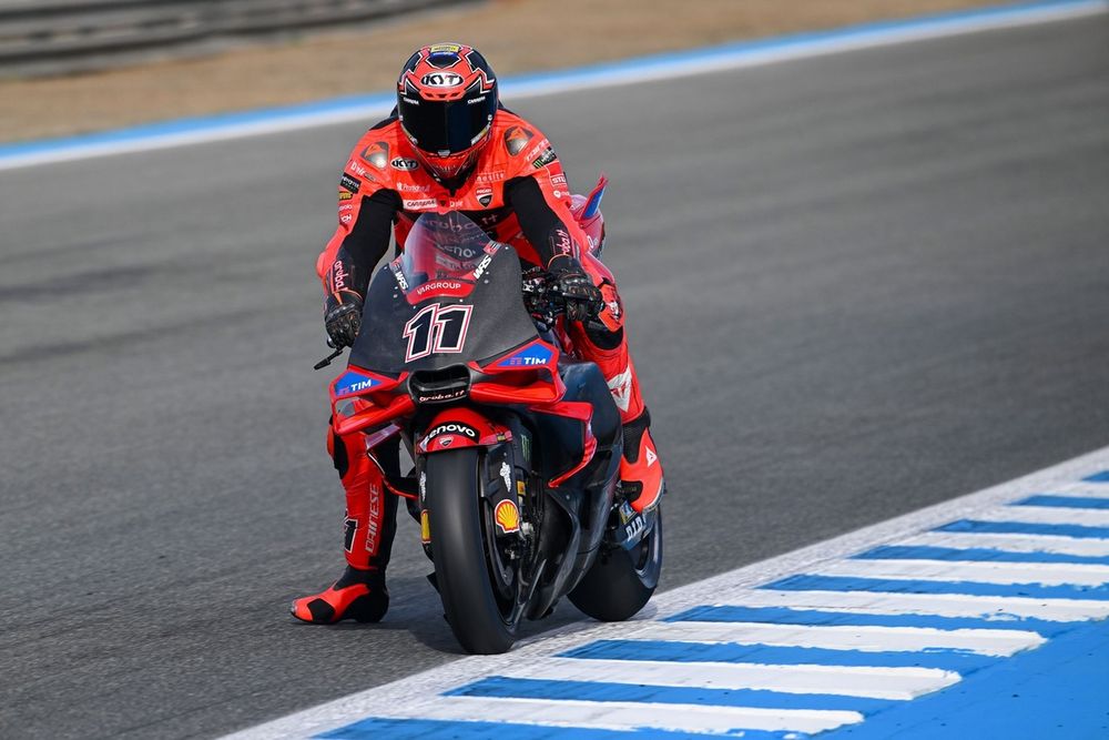 Nicolo Bulega, Ducati Jerez test