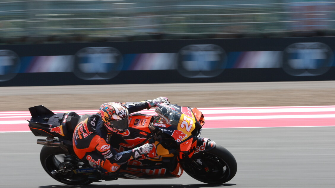 MotoGp: Enea Bastianini durante le qualifiche in Indonesia - Sport