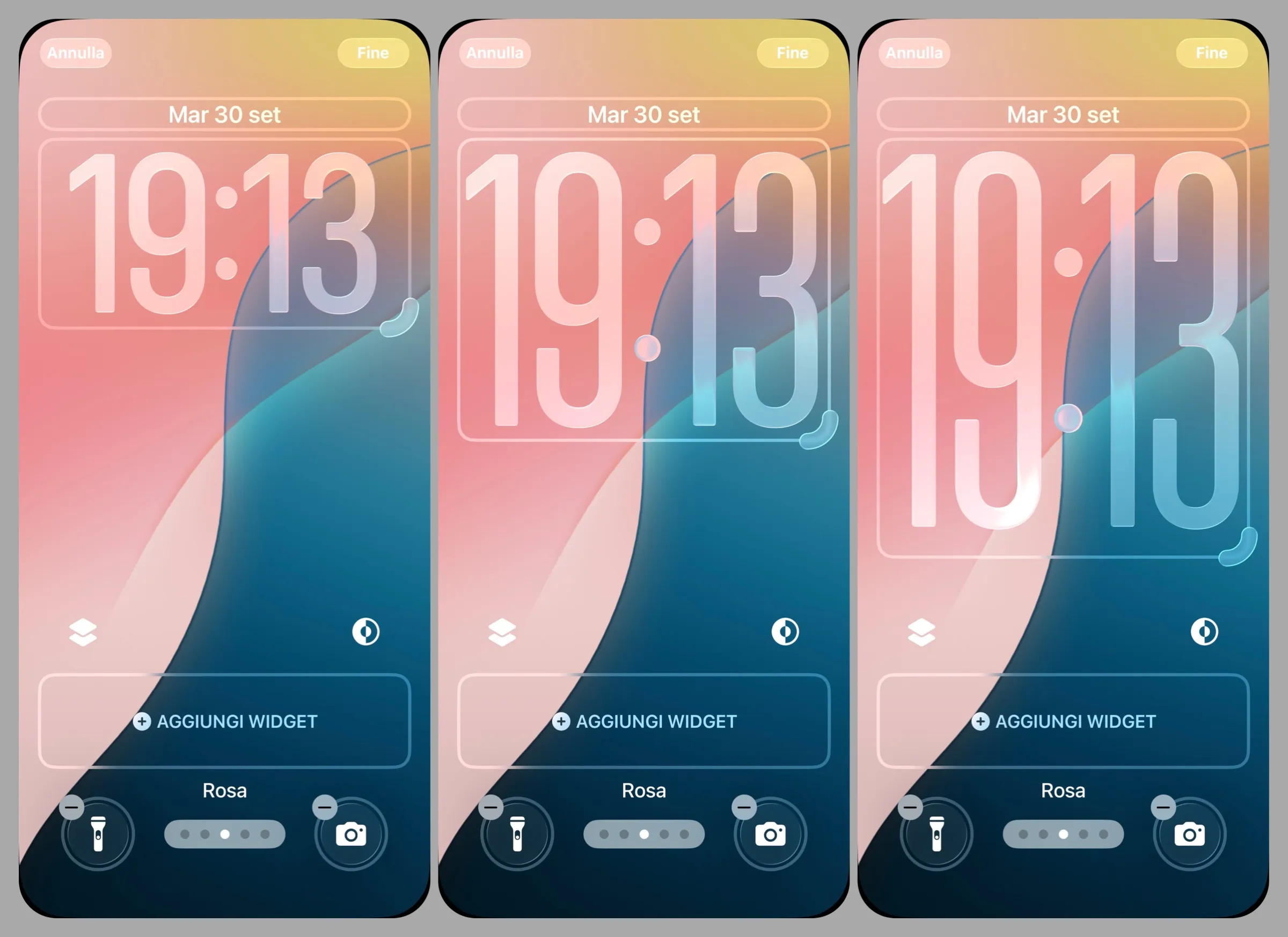 iOS 26, come ingrandire l'orologio nella schermata di blocco su iPhone - macitynet.it iOS 26, come ingrandire l'orologio nella schermata di blocco su iPhone - macitynet.it