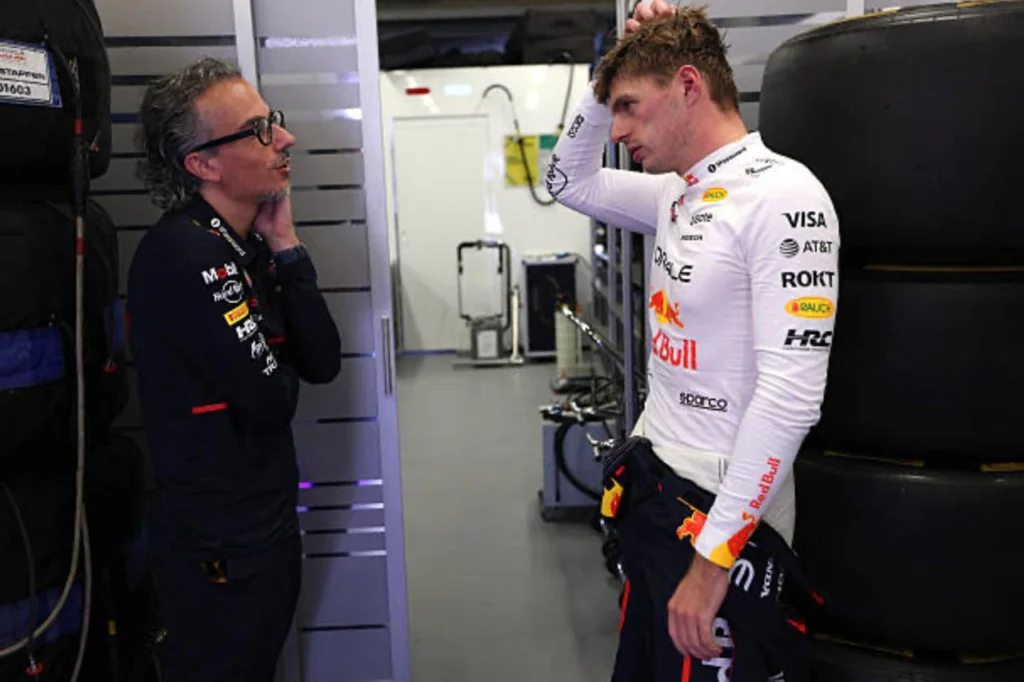 Red Bull F1 Mekies Verstappen