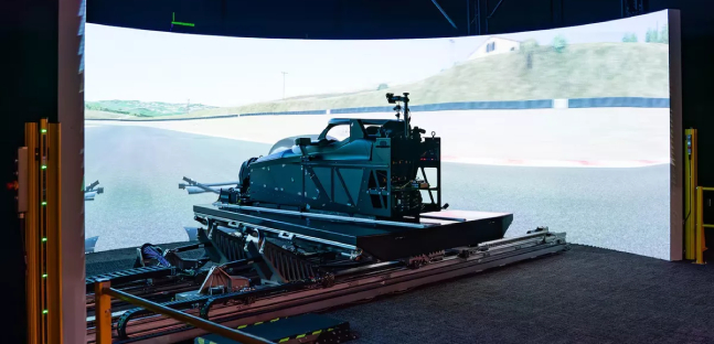 Pagenaud, Fittipaldi ed Eastwood<br />al simulatore per il team Cadillac