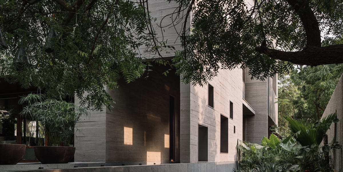 Una casa brutalista bellissima | Elle Decor