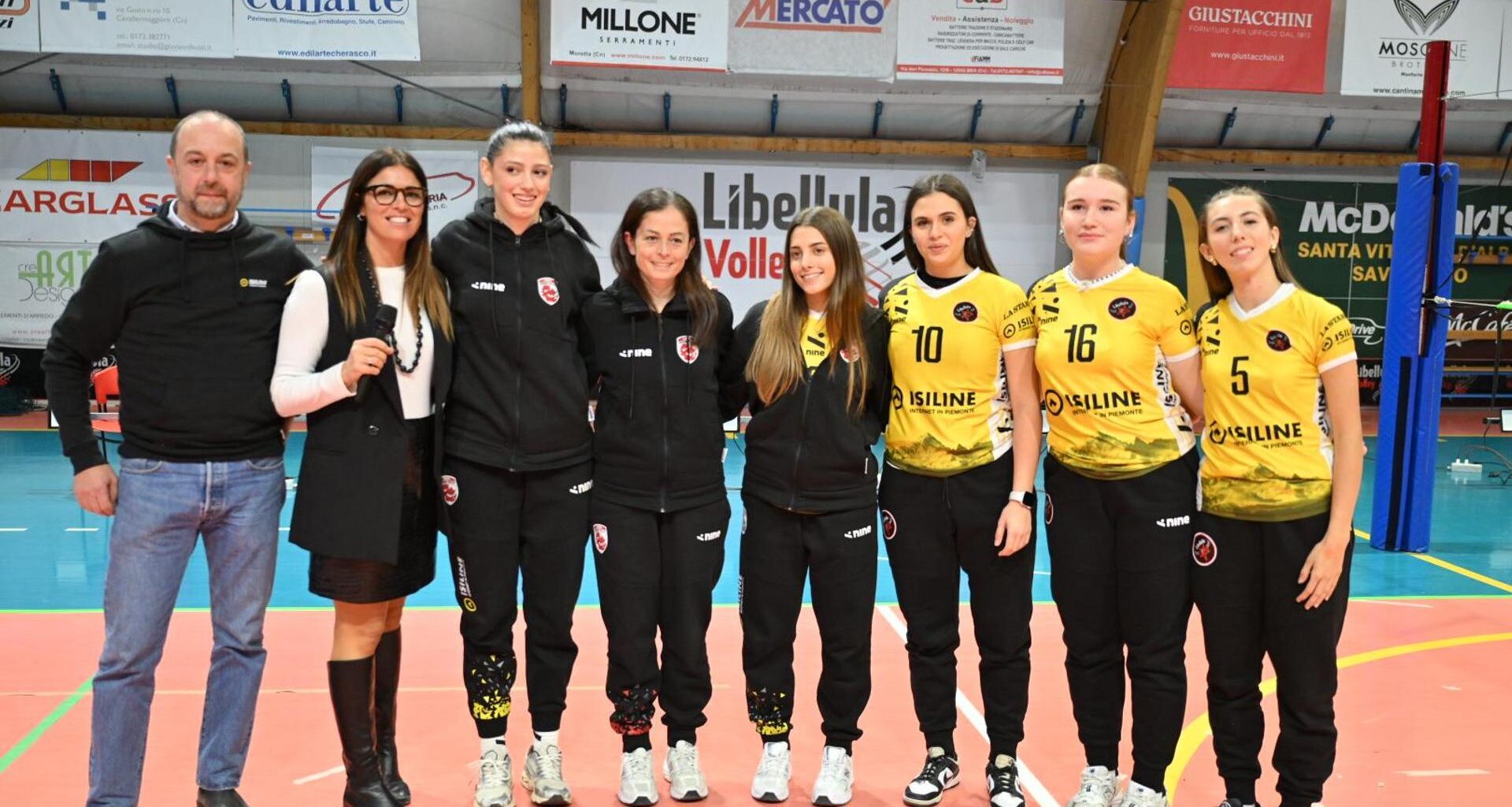 Libellula Bra, le maglie Isiline come la Cuneo Granda Volley