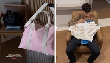 Giulia De Lellis e Tony Effe tornano a casa con Priscilla: “Grazie all’ospedale Gemelli di Roma” - la Repubblica