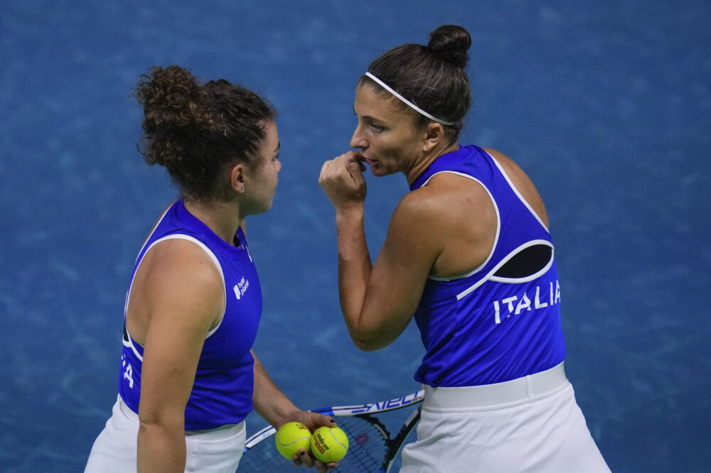 Jasmine Paolini e Sara Errani