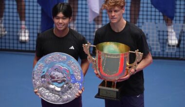 Jannik Sinner e Learner Tien