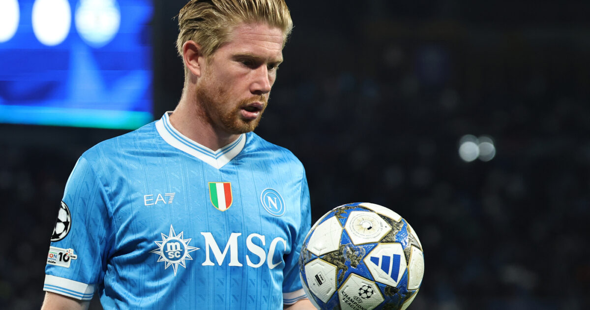 De Bruyne-Hojlund, l'asse salva Conte in Champions