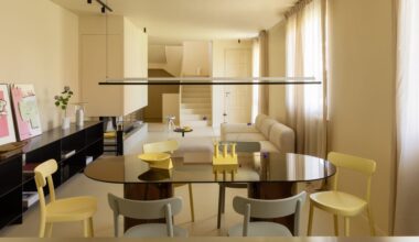 Una casa color crema vicina a Pavia