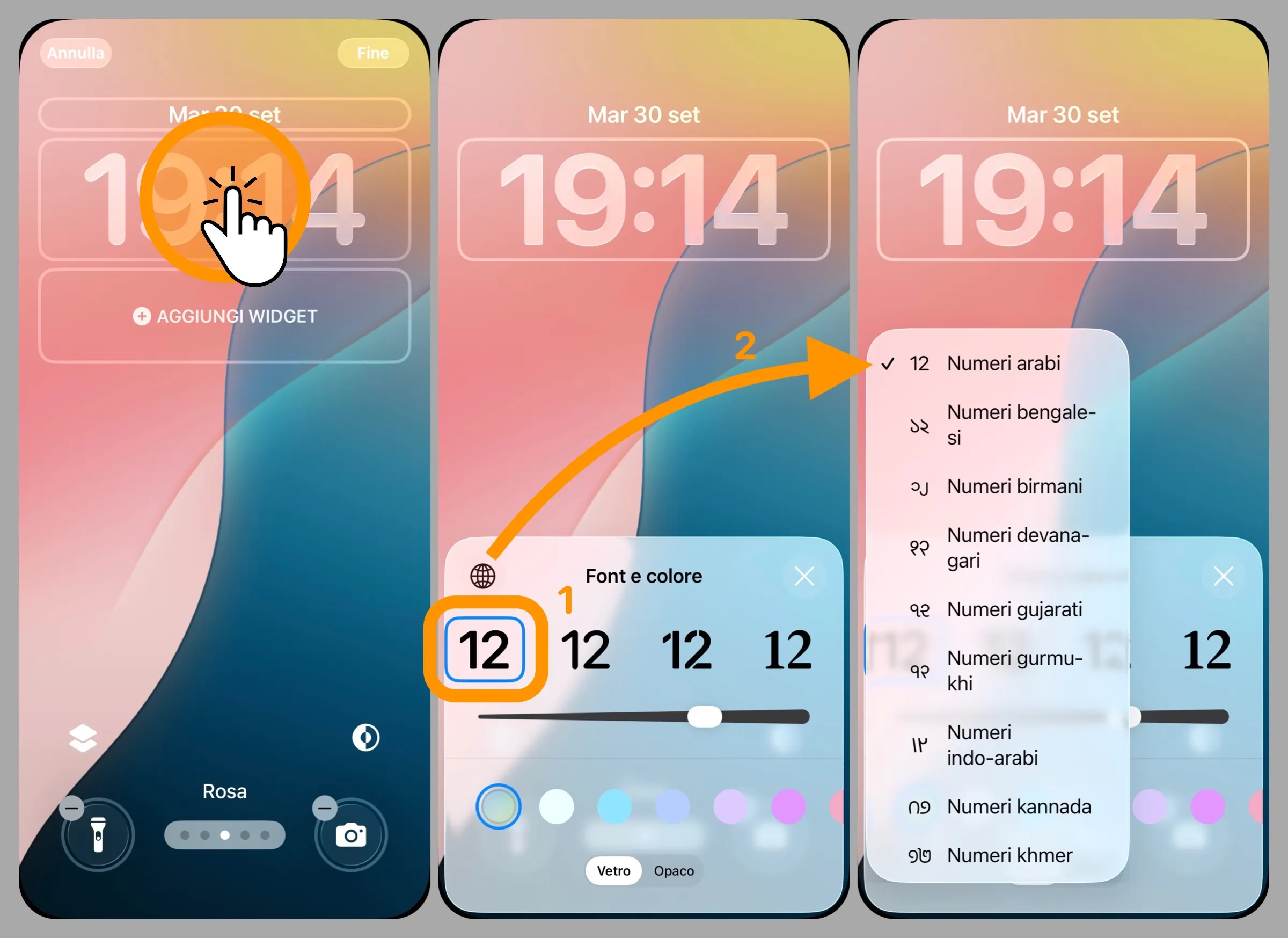 iOS 26, come ingrandire l'orologio nella schermata di blocco su iPhone - macitynet.it iOS 26, come ingrandire l'orologio nella schermata di blocco su iPhone - macitynet.it