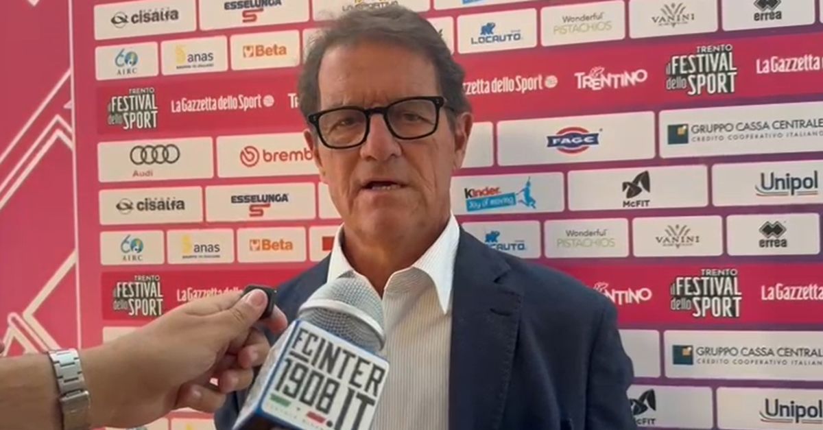Capello: "Mi rivedo in Chivu, Inter in espansione. Pio? Basta guardarlo..."