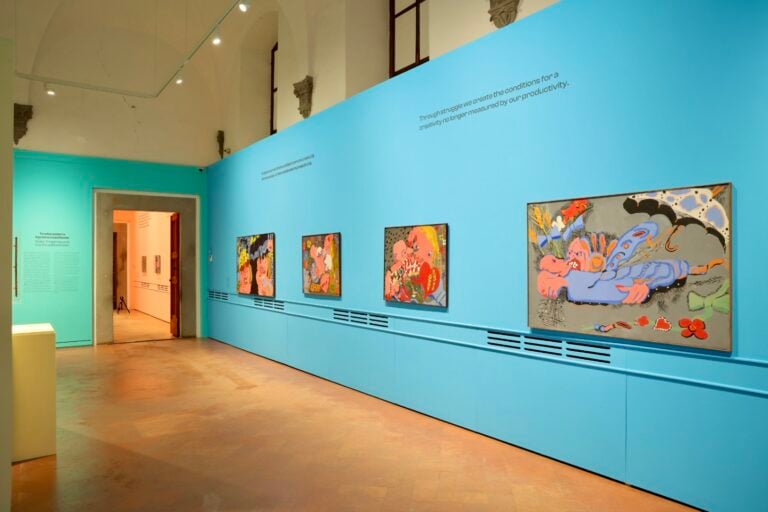 Clemen Parrocchetti, Ironia Ribelle, Palazzo Medici Riccardi, Installation view, ph Nicola Neri