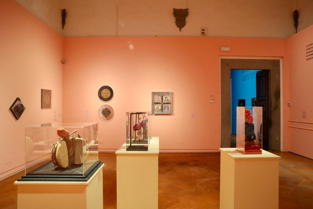 Clemen Parrocchetti, Ironia Ribelle, Palazzo Medici Riccardi, Installation view, ph Nicola Neri